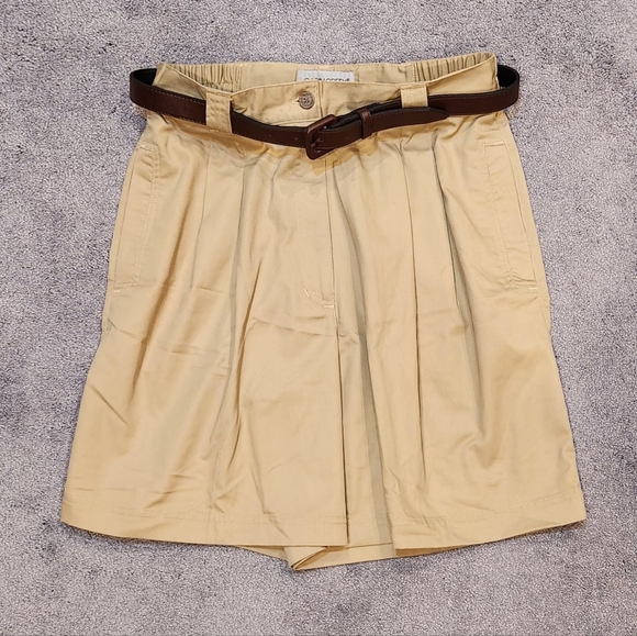 Cabin Creek Pants - Misses Size 14 Khaki Shorts